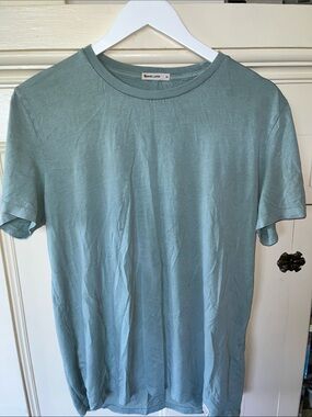 Marine Layer Short-Sleeve Crew T-Shirt in Seafoam